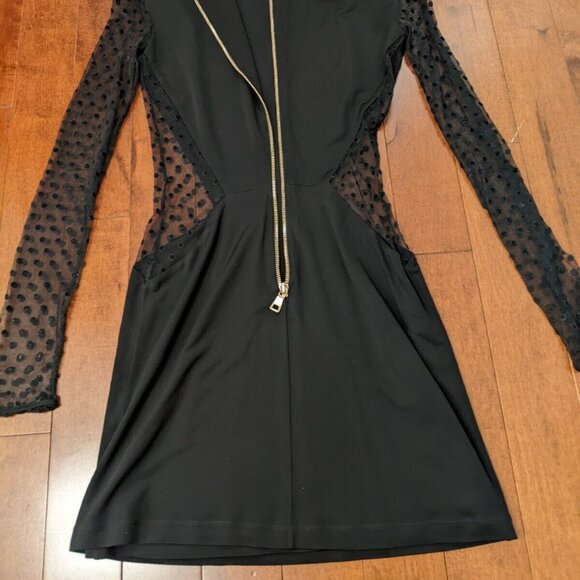 Balmain women's black dress in size 38 - Picture 3 of 14